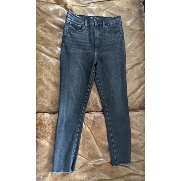 DENIM FORUM The Lola High Rise Skinny Crop 26L Size 28 - Picture 6 of 16